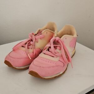 Pink and Cream 1983 Reebok Sneakers